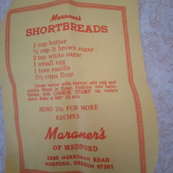 Cookie Stamps, 6 Items, Kilned Clay with Carrying Case and Shortbread Recipe - Picture 5 of 5